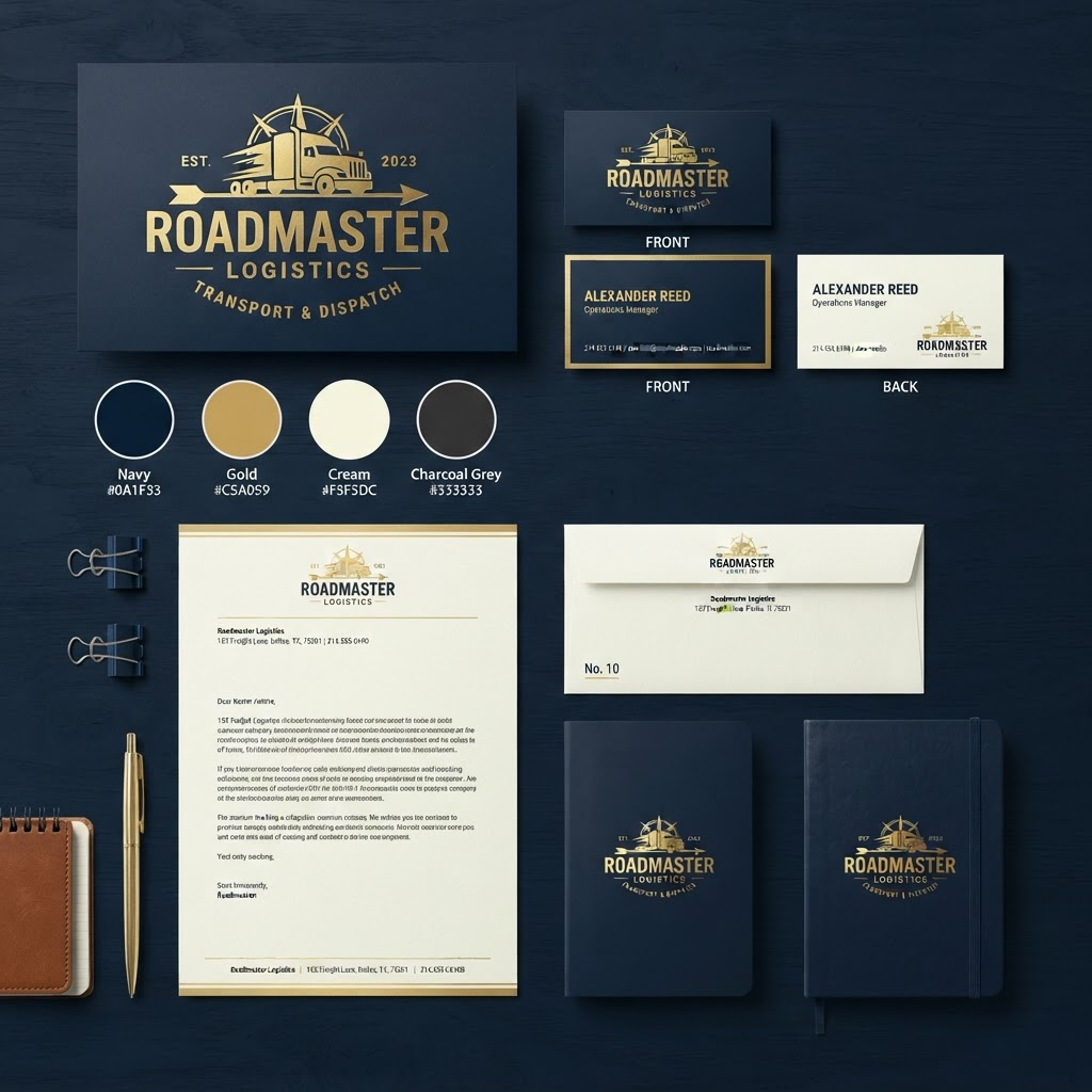 Meridian Logistics Branding