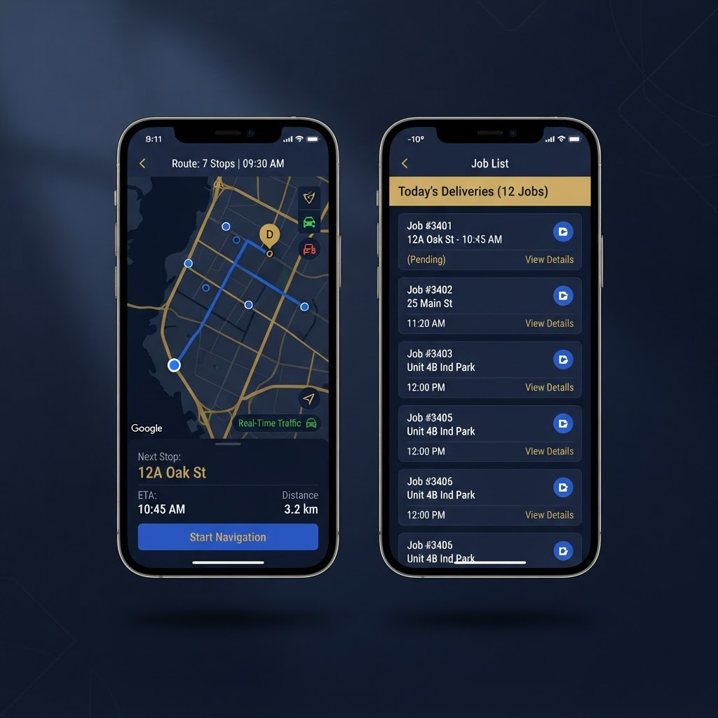 RoutePro Driver App
